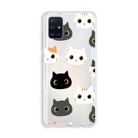 Katten: Galaxy A51 4G Transparant Hoesje