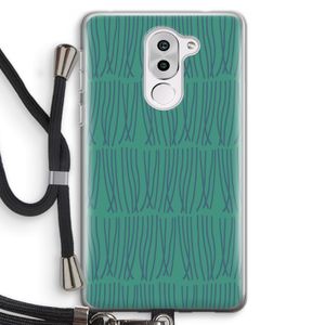 Swirls: Honor 6X Transparant Hoesje met koord