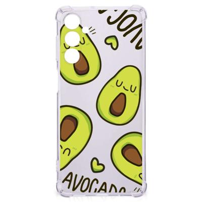 Samsung Galaxy M54 Stevig | Bumper Hoesje | Avocado Singing
