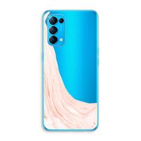Peach bath: Oppo Find X3 Lite Transparant Hoesje