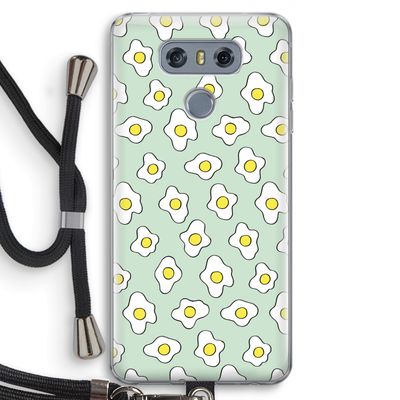 Spiegeleitjes: LG G6 Transparant Hoesje met koord