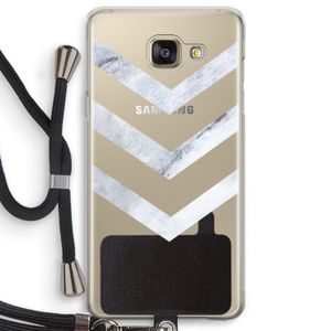 Marmeren pijlen: Samsung Galaxy A5 (2016) Transparant Hoesje met koord