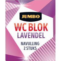 Jumbo WC Blok Lavendel Navulling 2 x 40 g