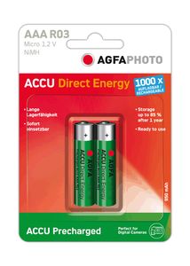 AgfaPhoto Direct Energy AAA Nikkel-Metaalhydride (NiMH)