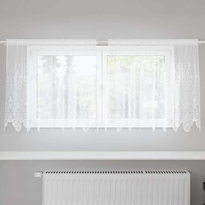 Gordijnen met gordijnen Wit 200 x 100 cm Polyester