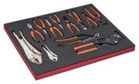 Bahco Foaminlay Fit&Go 3/3 met tangen - 12-delig - FF1A4001