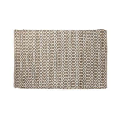 Tapijt Home ESPRIT Wit Bruin Boho 75 x 175 cm