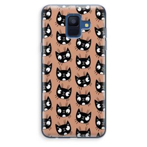 Kat: Samsung Galaxy A6 (2018) Transparant Hoesje