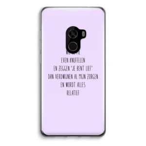 Relatief: Xiaomi Mi Mix 2 Transparant Hoesje