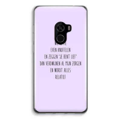 Relatief: Xiaomi Mi Mix 2 Transparant Hoesje