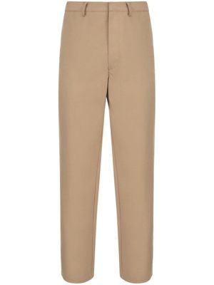 Bally pantalon en coton à coupe droite - Tons neutres