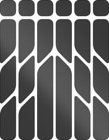 Rie:sel design reflex decals set 're:flex' black