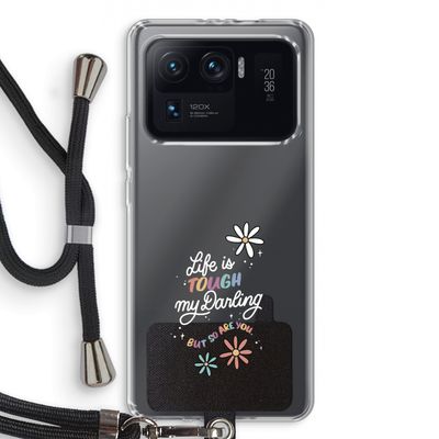 Tough Life: Xiaomi Mi 11 Ultra Transparant Hoesje met koord