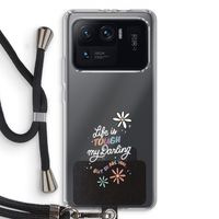 Tough Life: Xiaomi Mi 11 Ultra Transparant Hoesje met koord