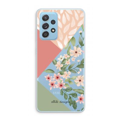 Sweet heaven geometrics: Samsung Galaxy A73 Transparant Hoesje