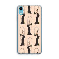 Pop Some Kim: iPhone XR Transparant Hoesje Pop Some Kim: iPhone XR Transparant Hoesje