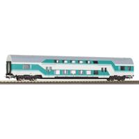 Piko H0 53116 H0 dubbeldekszitwagen DBuz 747.3 mintgroen van de DR Piko H0 53116 H0 dubbeldekszitwagen DBuz 747.3 mintgroen van de DR