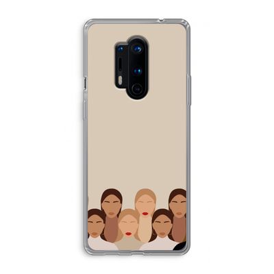 Girls girls girls: OnePlus 8 Pro Transparant Hoesje