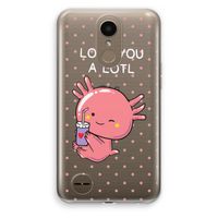 Love You A Lotl: LG K10 (2017) Transparant Hoesje