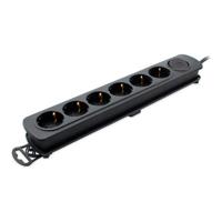 Stopcontactenstrip 6 Tomas met Interruptor TM Electron 250 V