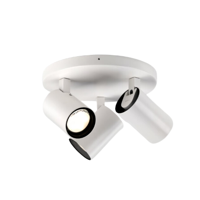 Astro - Aqua Driedubbel Rond Spot Wit