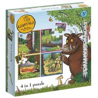 Gruffalo 4in1 Puzzel 4-16 Stukjes - thumbnail