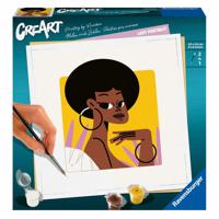 Ravensburger Creart schilderen op nummer - vrouwelijk portret - thumbnail