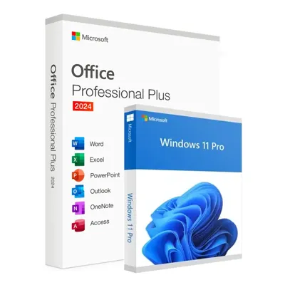 Windows 11 Pro + Office 2024 Pro Plus Voordeelbundel