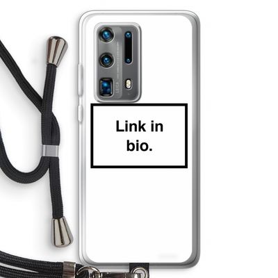 Link in bio: Huawei P40 Pro Plus Transparant Hoesje met koord