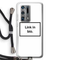 Link in bio: Huawei P40 Pro Plus Transparant Hoesje met koord