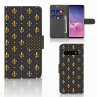 Samsung Galaxy S10 Telefoon Hoesje Franse Lelie - thumbnail