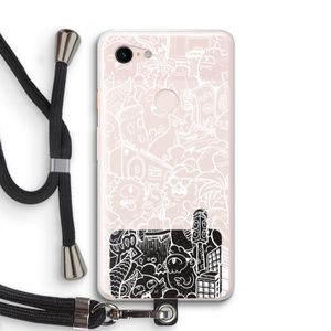 Vexx City #2: Pixel 3 XL Transparant Hoesje met koord