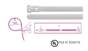 Beta Bmbr2076-Hersluitbare Nylon Bindstrips - BMBR2076