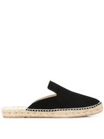 Manebi espadrilles à talon ouvert - Noir