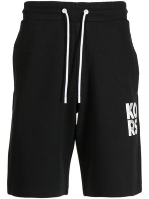 Michael Kors short Transistor à logo imprimé - Noir