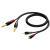 Procab CLA631 Classic 2x RCA - 2x jack verloopkabel 3m