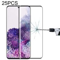 Voor Galaxy S20 25 PCS 3D Curved Edge Full Screen Tempered Glass Film