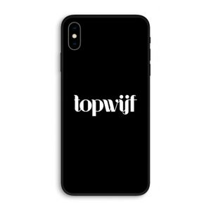 Topwijf Zwart: iPhone XS Max Biologisch afbreekbaar hoesje