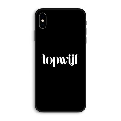 Topwijf Zwart: iPhone XS Max Biologisch afbreekbaar hoesje