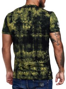 Heren T-shirt print - Yachting - 3053 - Kaki