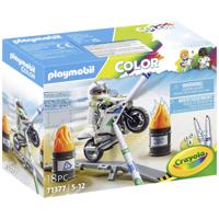 Playmobil Color Motorfiets 71377 - thumbnail