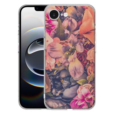 TPU Hoesje iPhone 16e - Bosje Bloemen Backcover