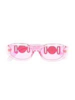 Versace Eyewear lunettes de soleil à monture carrée - Rose Versace Eyewear lunettes de soleil à monture carrée - Rose
