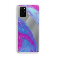 Zweverige regenboog: Samsung Galaxy S20 Plus Transparant Hoesje