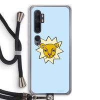 Kleine leeuw: Xiaomi Mi Note 10 Transparant Hoesje met koord