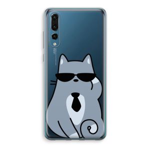 Cool cat: Huawei P20 Pro Transparant Hoesje