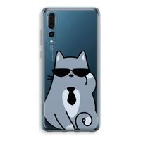 Cool cat: Huawei P20 Pro Transparant Hoesje