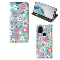 OnePlus Nord N10 5G Smart Cover Flower Power - thumbnail