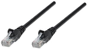 Intellinet 345040 RJ45 Netwerkkabel, patchkabel CAT 5e U/UTP 20.00 m Zwart 1 stuk(s)