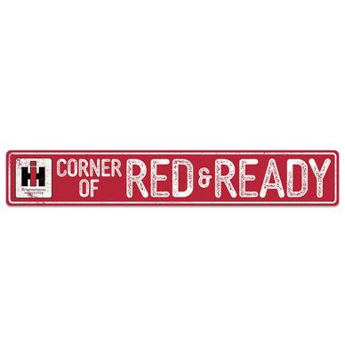 International Harvester Street Sign McCormick Farmall - Metaal Bord Met Relief 91,5 cm